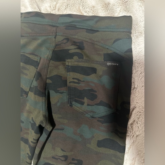 Sanctuary Camouflage Camo High Rise Leggings Jeggings - Picture 12 of 16